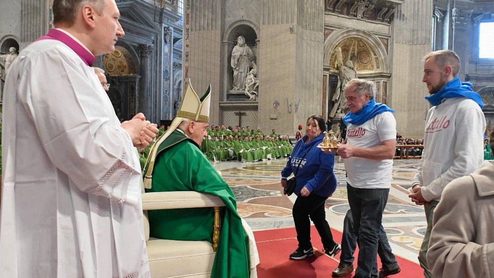 Messe zum Welttag der Armen im Petersdom