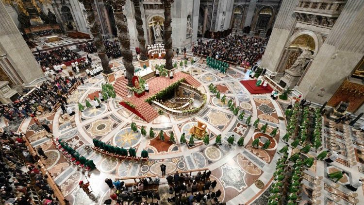 Blick in den Petersdom