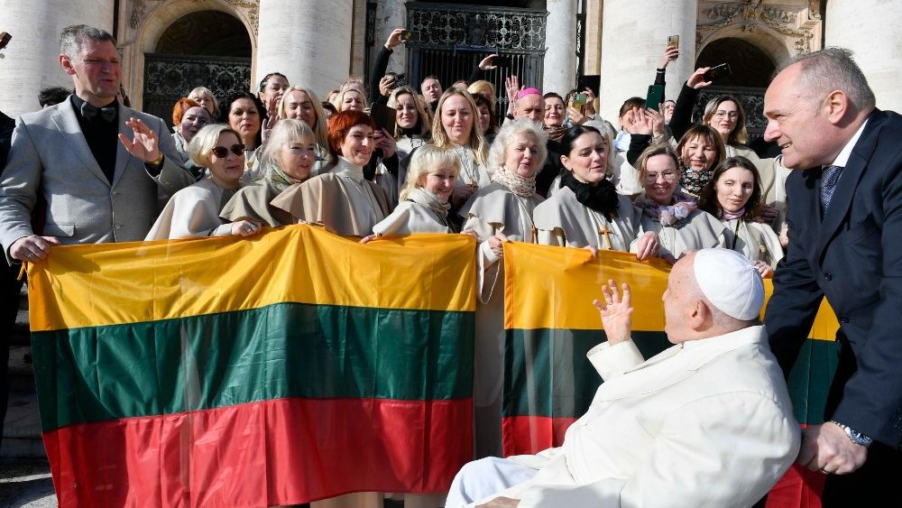 Popiežiaus Pranciškaus trečiadienio bendroji audiencija 2023 m. lapkričio 22 d. 