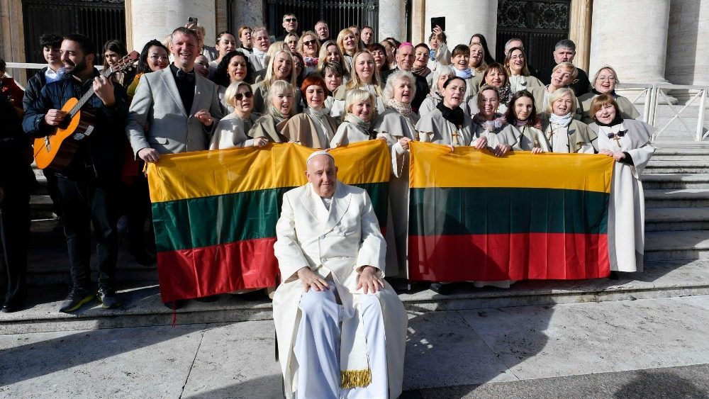 Popiežiaus Pranciškaus trečiadienio bendroji audiencija 2023 m. lapkričio 22 d. 