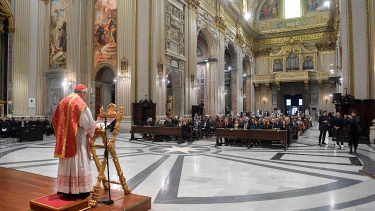 Watykański sekretarz stanu odprawił Mszę upamiętniającą ofiary Wielkiego Głodu na Ukrainie