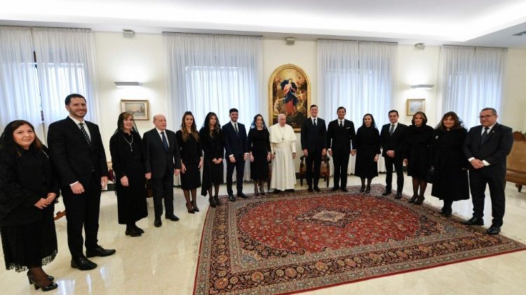 Sveti Otac susreo se s Predsjednikom Paragvaja i članovima njegova izaslanstva