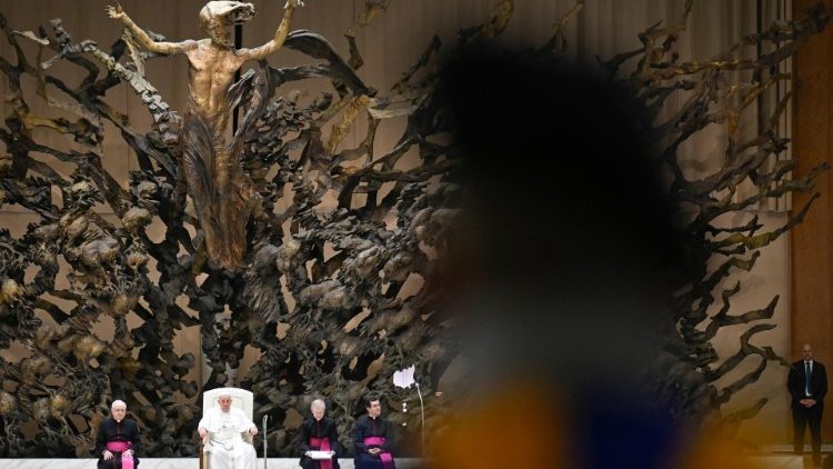 일반알현에서 프란치스코 교황