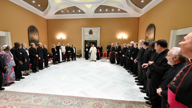 Audiencia Medzinárodnej teologickej komisie (Commissione Teologica Internazionale)