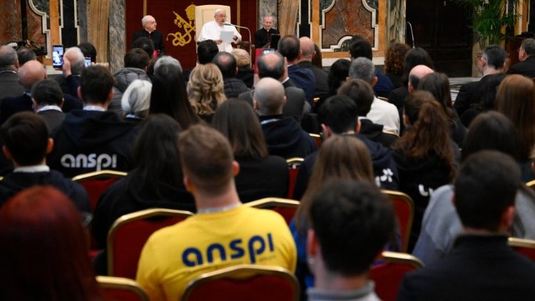 Audience du Pape François à l'Association nationale Saint-Paul Italienne