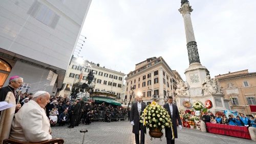 ር. ሊ. ጳ. ፍራንችስኮስ፥ የጽንሰተ ማርያም ዓመታዊ ክብረ በዓል ላይ ለሰላም ጸለዩ 