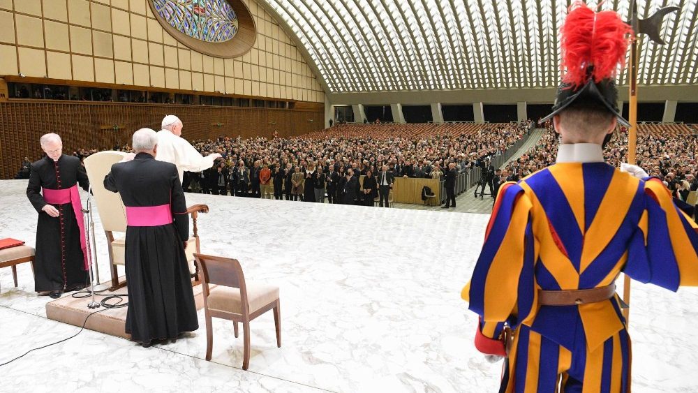 Аўдыенцыя для дэлегацый з Рыеці і Макры