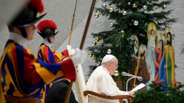 Audiência Geral com o Papa Francisco, nesta quarta-feira, 20/12