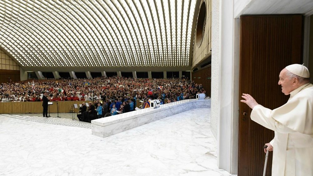 Encontro do Papa com a Federação Internacional de Pueri Cantores