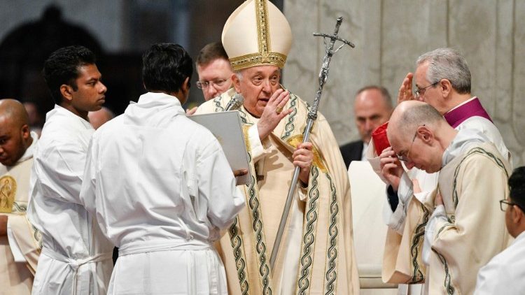 La Messa del Papa nella Basilica di San Pietro