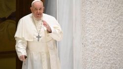Папа падчас агульнай аўдыенцыі ў Ватыкане