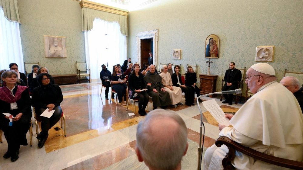 Сустрэча з дэлегацыяй "Вартаўніц Святой Сям'і"