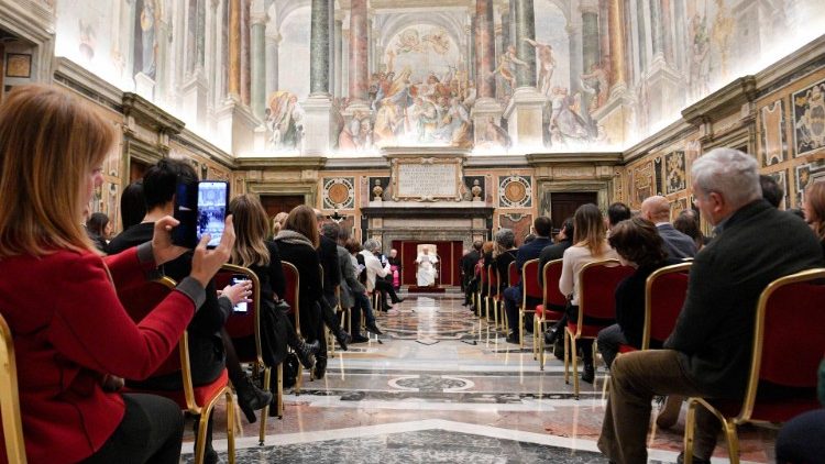 Encontro com os membros da Associação Esportiva Athletica Vaticana