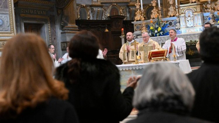 Un momento della celebrazione