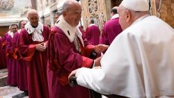 Der Papst und die Richter der Rota Romana