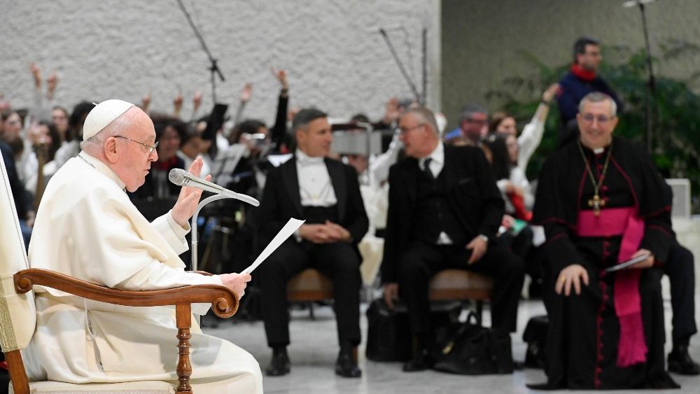 Аўдыенцыя для моладзі з архідыяцэзіі Бары-Бітонда