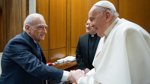 Martin Scorsese in Vaticano, un nuovo dialogo con Papa Francesco