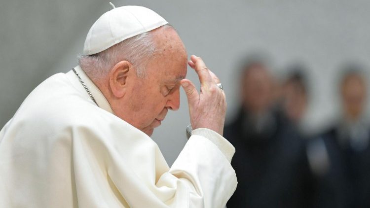 L'appello del Papa durante l'udienza generale in Aula Paolo VI