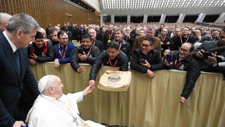 Papież na audiencji dla uczestników konferencji dla kapłanów