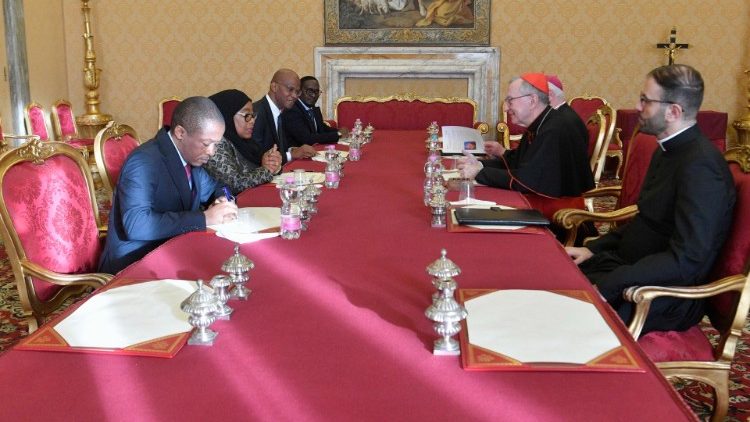Tanzānijas prezidentes vizīte Vatikānā