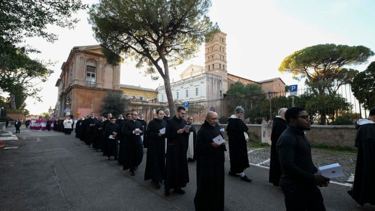 Gandarīšanas procesija 2024. gada Pelnu trešdienā