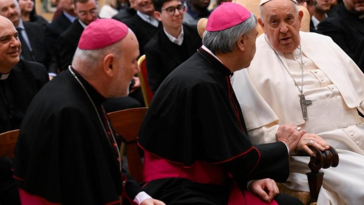 Частная аудиенция в Ватикане 16 февраля 2024 г.