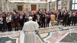 O Papa Francisco recebeu o grupo “Talità kum”, de pais que perderam um filho.