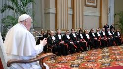 Audiência de inauguração do 95º ano judiciário do Tribunal do Estado da Cidade do Vaticano