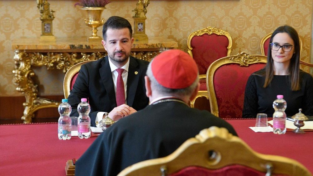 Падчас візіту прэзідэнта Чарнагорыі ў Ватыкане