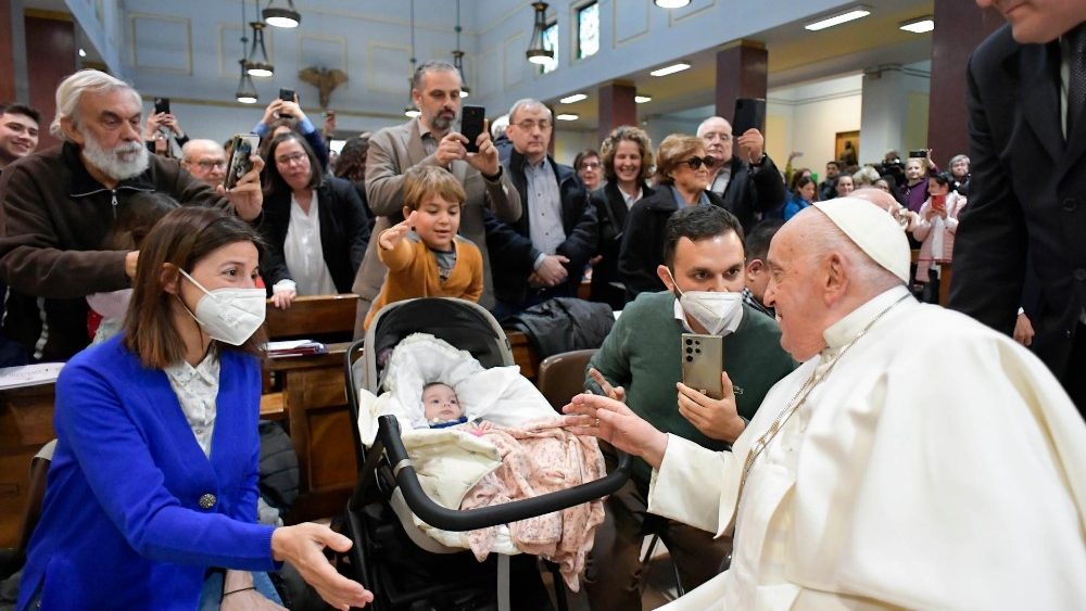 A Celebração da Penitência foi realizada na paróquia de São Pio V, em Roma