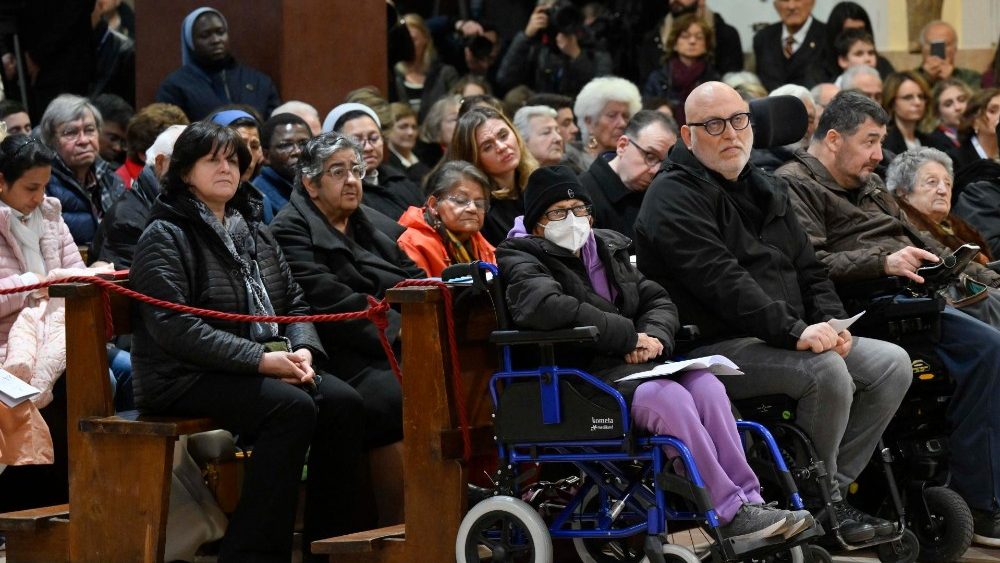 Візіт Папы ў рымскую парафію святога Пія V