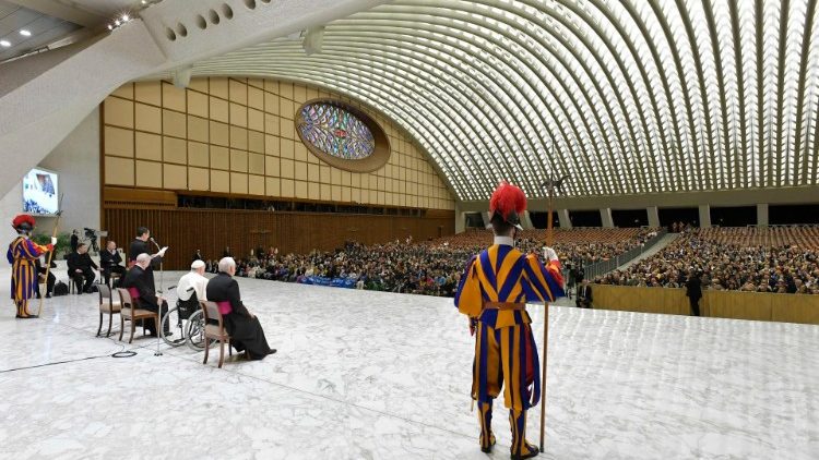 In udienza dal Papa la Comunità dell'Ospedale Bambino Gesù