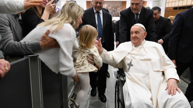 In udienza dal Papa la Comunità dell'Ospedale Bambino Gesù
