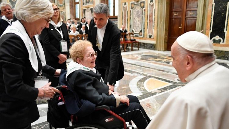 Частная аудиенция в Ватикане 16 марта 2024 г.