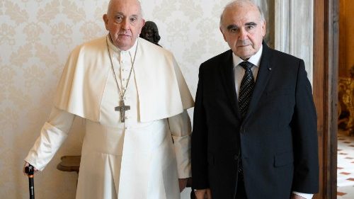 Audiencia del Papa al Presidente de Malta, George Vella