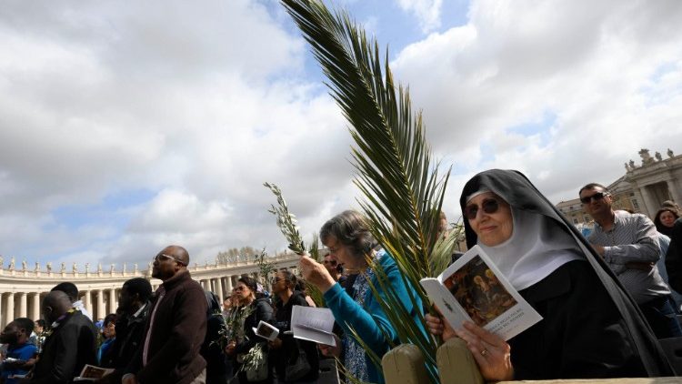 O início da Semana Santa no Vaticano