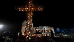 Krížová cesta v Kolosseu