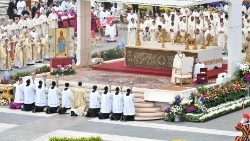 Santa Missa no Domingo de Páscoa