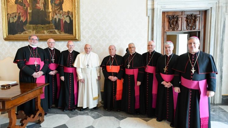 Los obispos de Cerdeña en visita ad Limina
