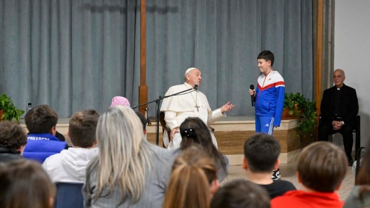 Auch die Kinder traten ans Mikrofon