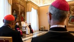 Il Papa parla ai partecipanti alla plenaria della Pontificia Commissione Biblica