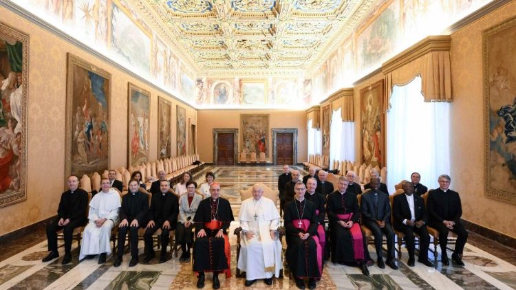 Participants in the plenary assembly of the Pontifical Biblical Commission
