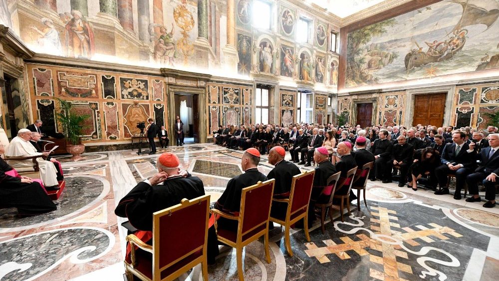 Аўдыенцыя для членаў Papal Foundation