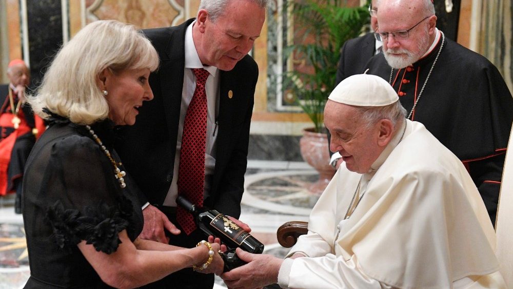 Аўдыенцыя для членаў Papal Foundation