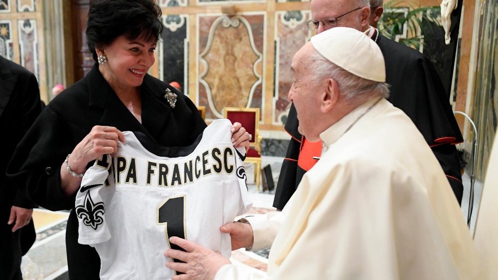 Аўдыенцыя для членаў Papal Foundation