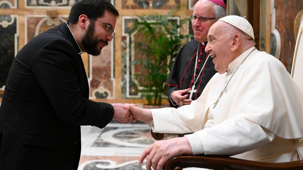 Papa recebeu seminaristas de Sevilha