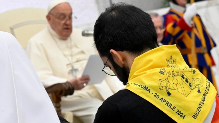 Die Audienz im Vatikan