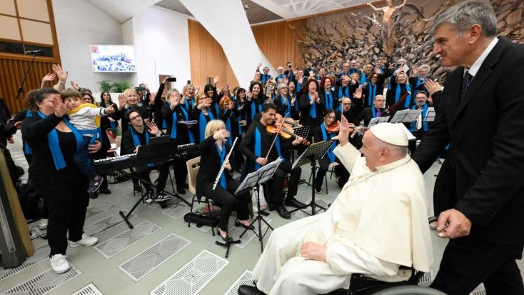 Die Audienz im Vatikan