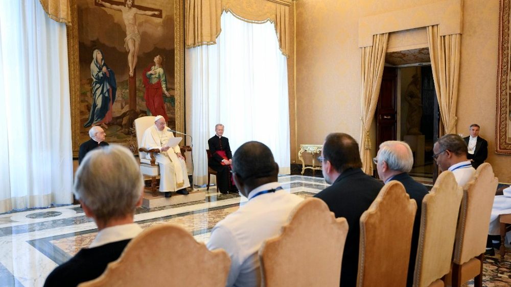 Аўдыенцыя для Братоў хрысціянскай адукацыі з Плаэрмеля