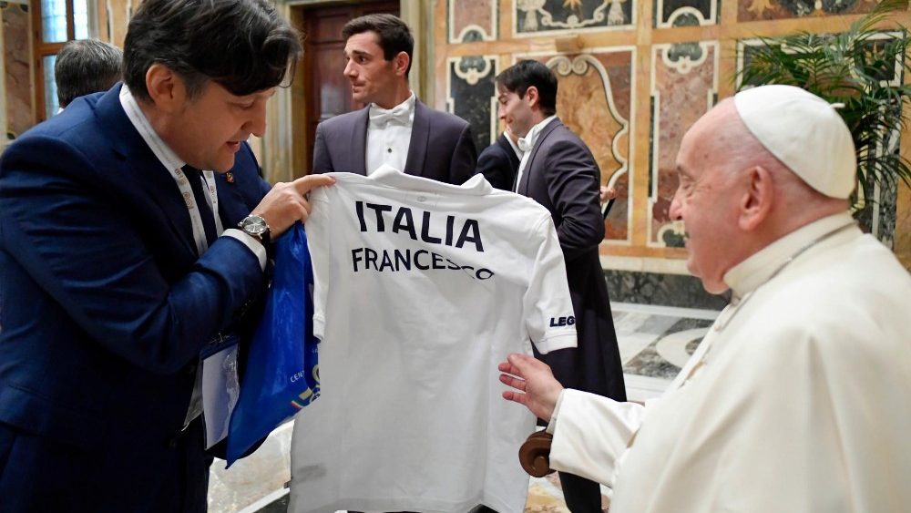 Аўдыенцыя для Італьянскай федэрацыі шашак